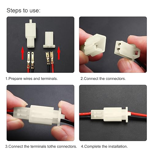 YIXISI 190 PCS 2.8mm 2 3 4 6 Pin Automotive Electrical Wire Connectors Kit - Image 4