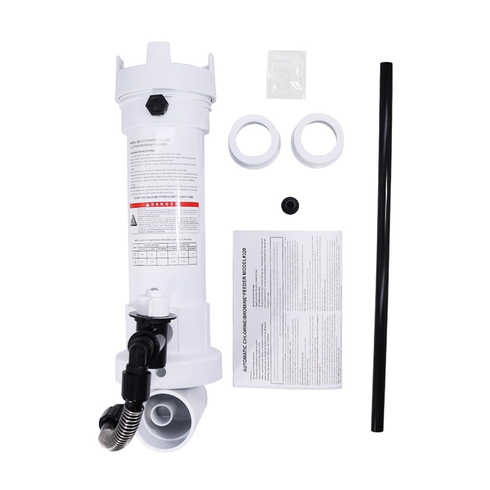 CTRLZS R171096 Upgraded 320 Pool Automatic Chlorine Bromine Inline Feeder for 320 Chlorinator for Pools and Spa Centers