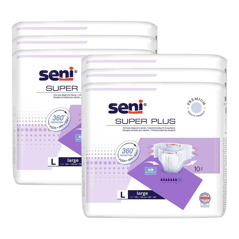 Super Seni Gr��e 3 Large Plus Windeln Nacht f.Erwach.