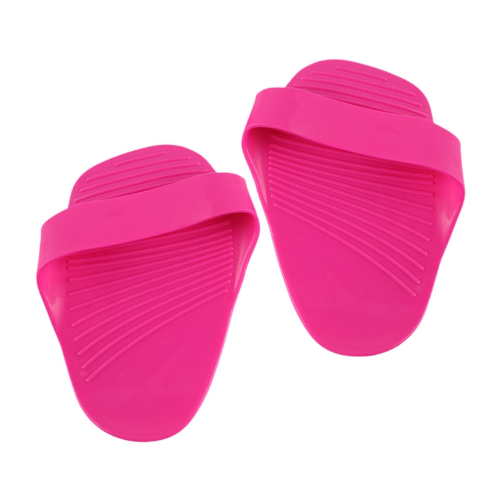 MERISHOPP 2X Dumbbell Rubber Gloves Cover Palm Protector for Fitness Exercise Home Gym Pink-image-26