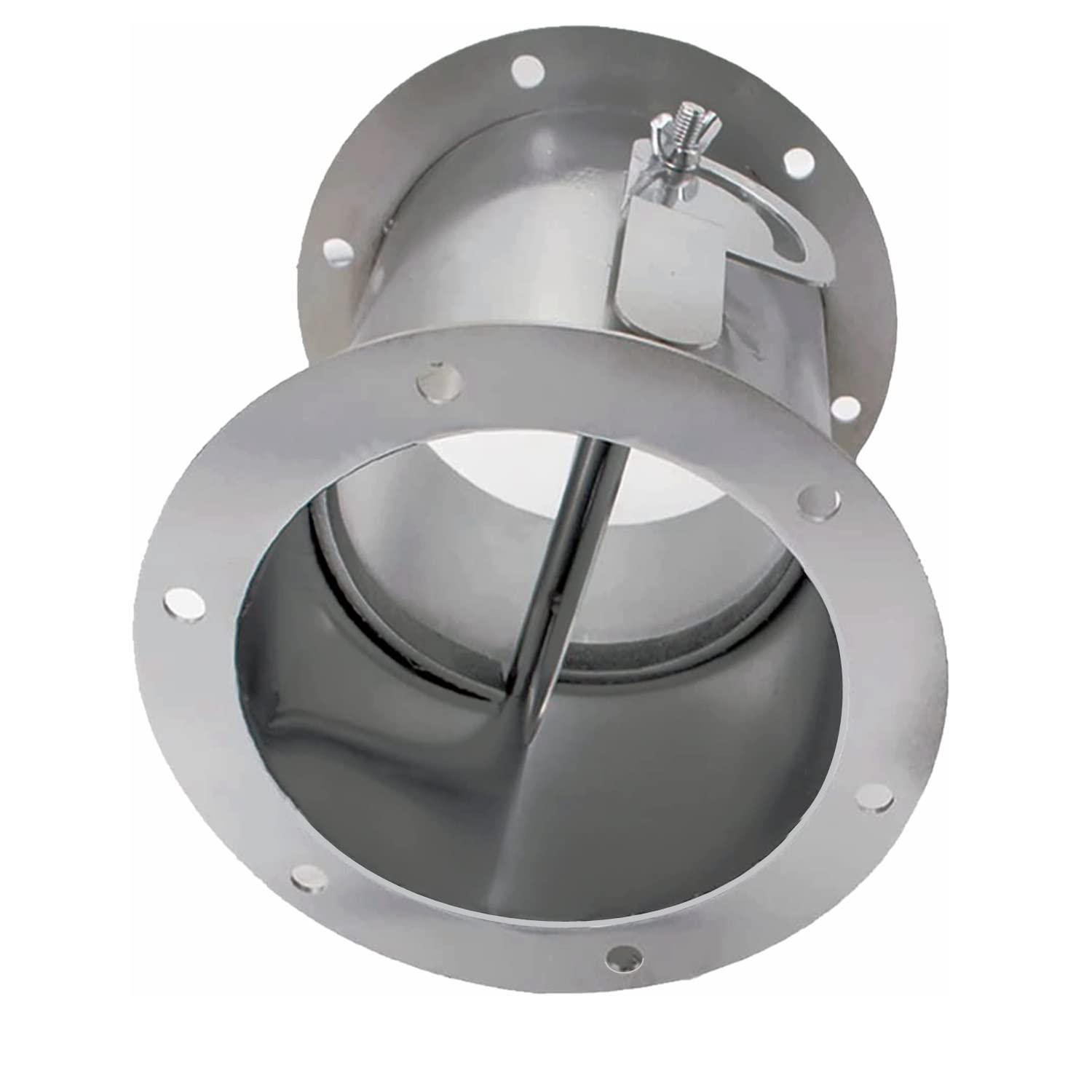 Buy bimiti 150mm Backdraught Shutter 6 inch Manual Duct Connector