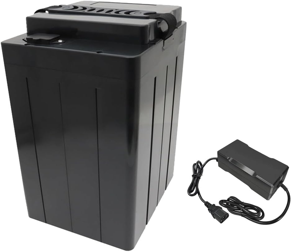 Electric Motorcycle Battery 48V 50Ah Lithium Battery 60V 40Ah Large Monomer Lithium Batteries 72V 25Ah with Charger for 850W-2400W Motor