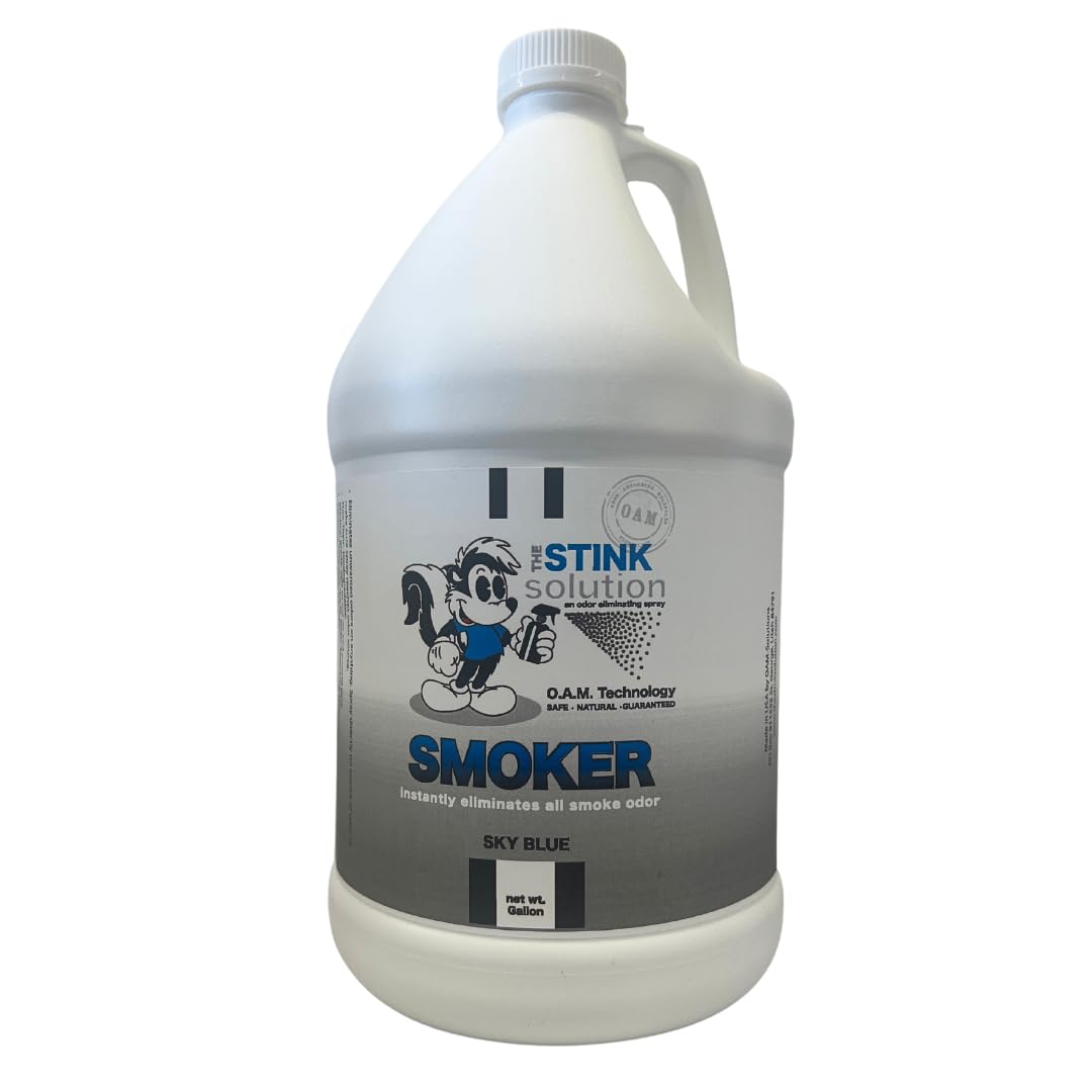 Amazon.com: The Stink Solution Smoke Odor Eliminator Spray for Home, Car,  Clothes, Hands, Hair, Walls, & More | Completely Neutralizes All Types of Smoke  Odor