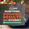 BRA COOKWARE Foodie Frying Pan | 8in Cast Aluminum Fry Pan | Triple Nonstick Coating Skillet | Full Induction Compatible | Toxic & PFOA Free | Ergonomic Handle | Abrasion Resistant Frying Skillet #3