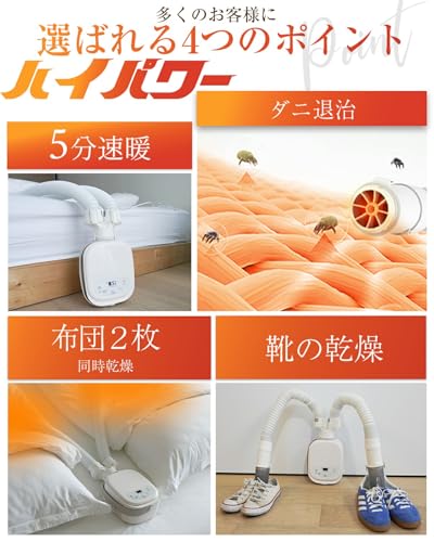 LNSOO 布団乾燥機 BW102 の商品画像 2