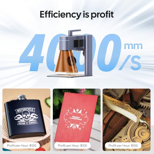 Laser engraving machine metal wood