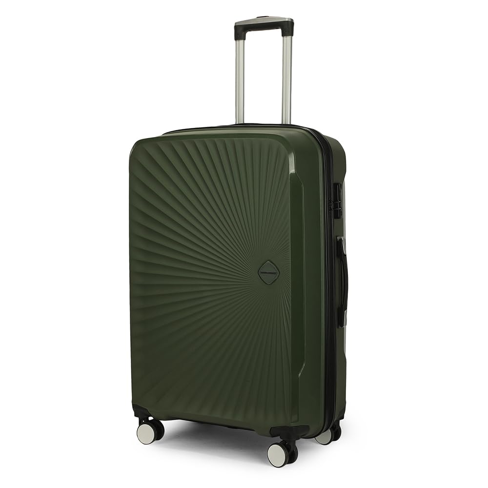 TREKIFY 8 Wheels Number Lock Polypropylene Trolley Bag for Men & Women | 360 Degree Wheeling System Luggage | Trolley Bags for Travel-image-43