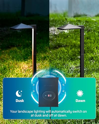 Dewenwils HOSL04A 200W Low Voltage Landscape Transformer, Outdoor Weatherproof Transformer thumb #2
