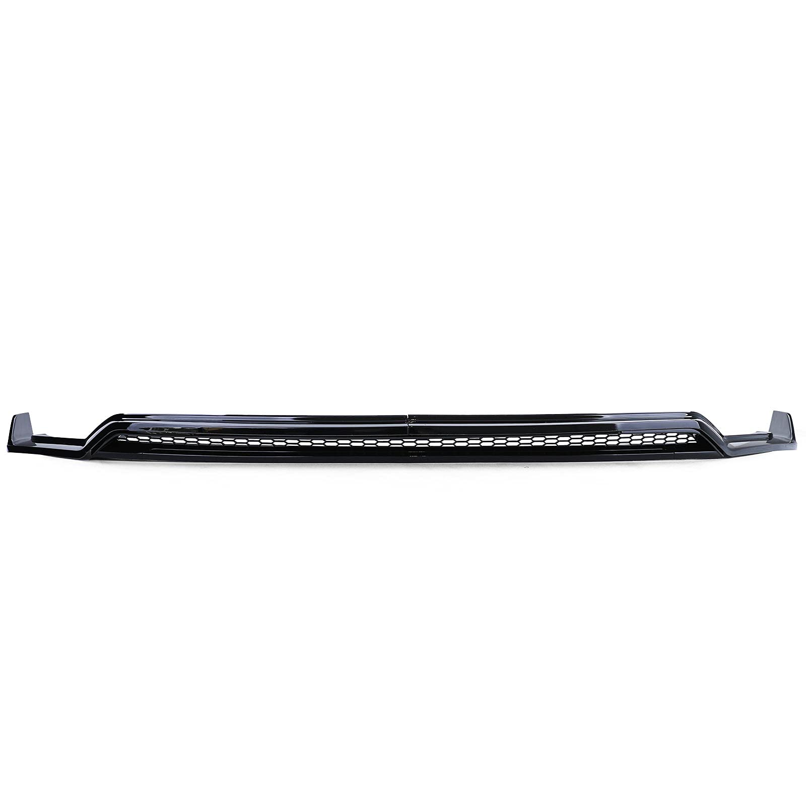 Frontspoiler Lippe mit Splitter und Gitter Schwarz Glanz für VW Bus T6.1 ab 19