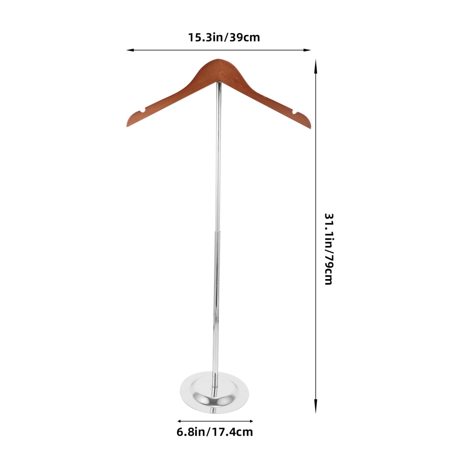 LIFKOME Shirt Display Stand for Women Clothing Display Rack for Retail T Shaped Clothes Hanger for Showcasing Apparel Modern Design for Clothing Stores