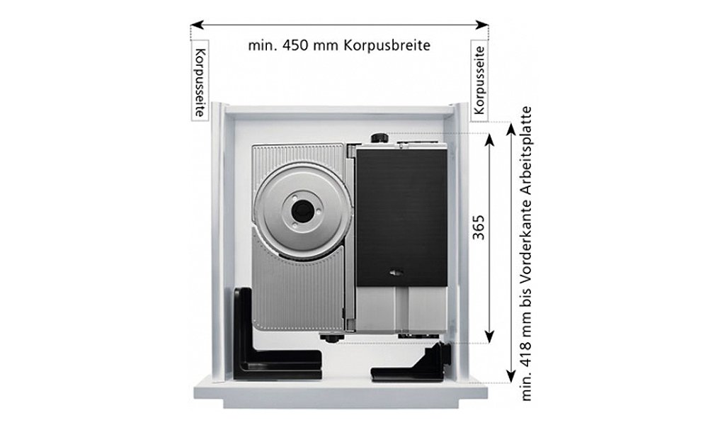 Ritter AES 72 SR Eléctrico 65W Metal Plata, Acero inoxidable rebanadora - Cortafiambres (Metal, Plata, Acero inoxidable, 342 mm, 370 mm, 75 mm, 4,3 kg)