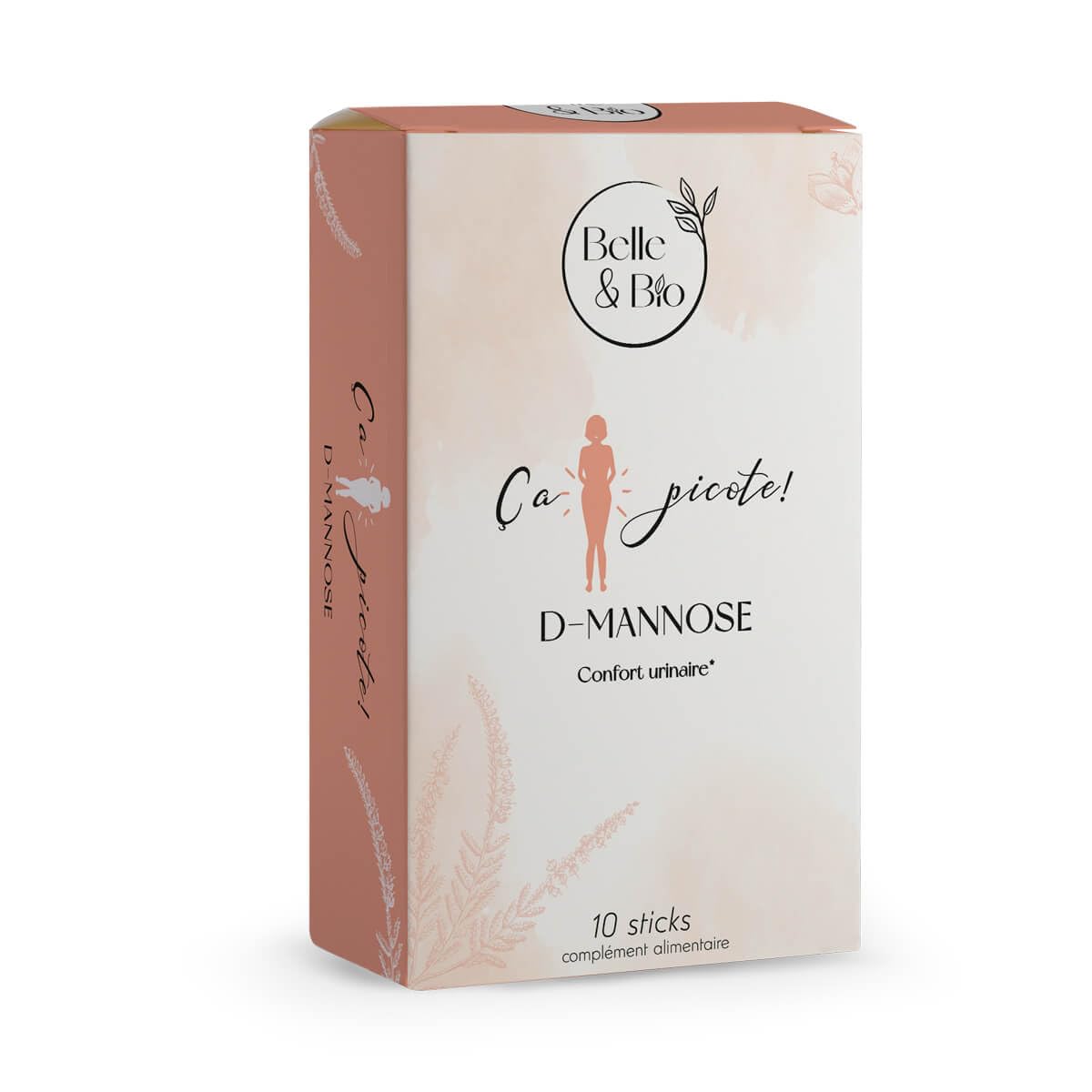 Belle et Bio D-Mannose Stick - Made in France - Urinary Comfort - 10 Sticks
