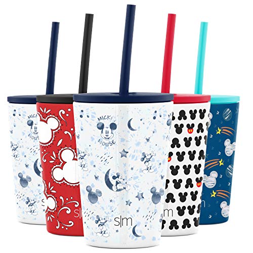 Simple Modern Disney Kids Cup 12oz Classic Tumbler with Lid and Silicone Straw