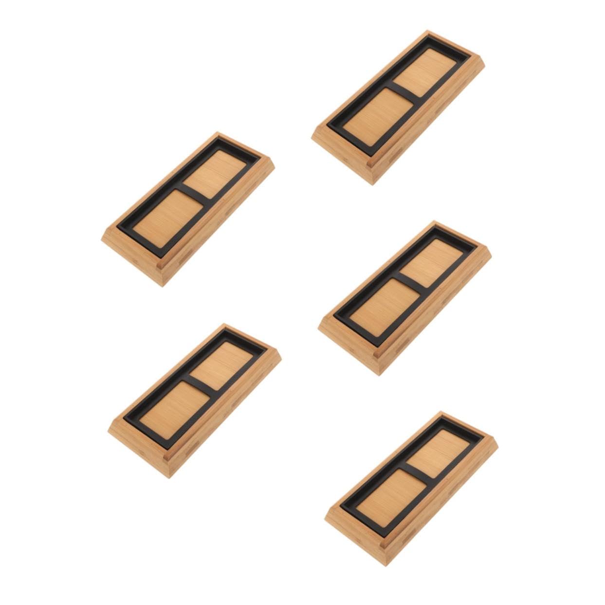 UKCOCO 5ensembles Support Antidérapant Pour Pierre à Aiguiser Base Stable Pour Affûtage De Couteaux Et Ustensiles De Cuisine Accessoire Pratique Pour Maison