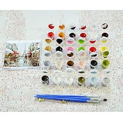 ERYUE DIY Peinture en chiffres The Beatles – Hommage et image de couverture peinture par numeros pour adultes Avec pinceau et peinture acrylique Peinture à l’huile50x70cm(Pas de cadre) - Les Beatles, Paul McCartney, John Lennon, RIngo Starr, George Harrison ERYUE DIY Peinture en chiffres The Beatles - Hommage et image de couverture peinture par numeros pour adultes Avec pinceau et peinture acrylique Peinture à l'huile50x70cm(Pas de cadre) – Image 3