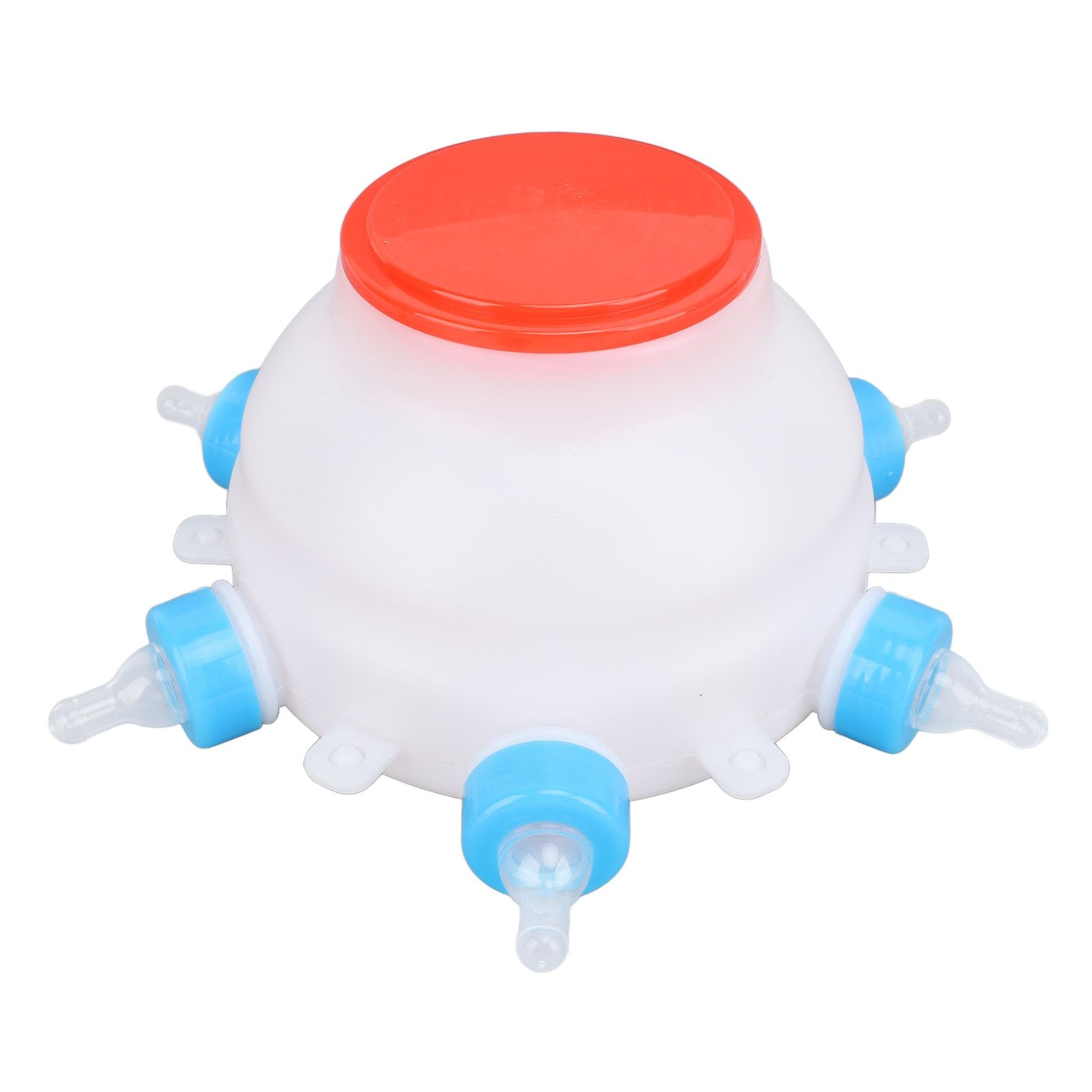 Seau d'alimentation en lait d'agneau pot d'alimentation animaux moutons 2.5L
