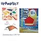 upandfast Baby Badeanzug mit Sonnenhut UPF 50+ Uv Sonnenschutz Badebekleidung für Baby(6-9 Monate,Orange Fisch)