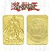Yu-Gi-Oh! Limited Edition 24k Gold Plated Gaia The Fierce Knight Metal Card