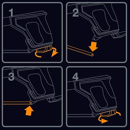 Lame de remplacement scie à métaux FISKARS 30 cm Bimétallique Affûtée 24 TPI Durable - vue 7