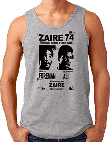 Débardeur Zaire 74 Foreman vs Ali idéal pour vos entraînements de boxe et look sportswear
