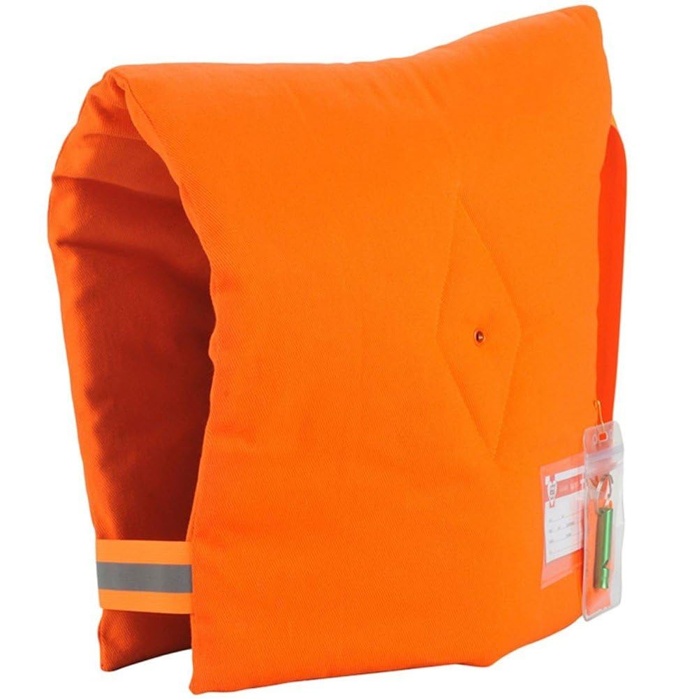 Sanfly Portable Fire Resistant Hat Earthquake Emergency Escape Hood Multi-purpose Hiking First Aid Helmet with Reflective Strips
