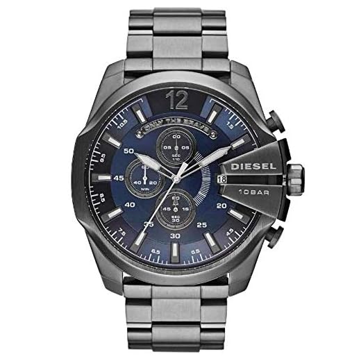 Diesel Reloj Cronógrafo para Hombre de Cuarzo con Correa en Acero Inoxidable DZ4329