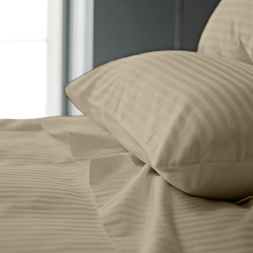 Miniatura 2 de Femini Fashion My Egyptian Giza - Sábanas de algodón Giza tamaño King, bolsillo extra profundo de 16 pulgadas, 100% algodón Giza de fibra larga,