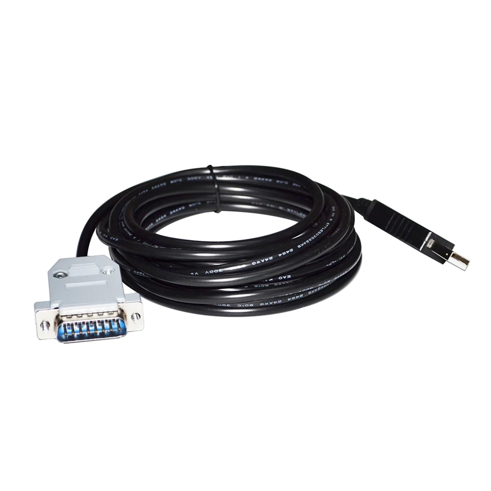 FT232RL chip USB do RS232/RS485 D-SUB 15-pinowy adapter DB15 męski kabel programowy komunikacyjny do czytnika DRVGIII (1,8 m, RS232 Singal)
