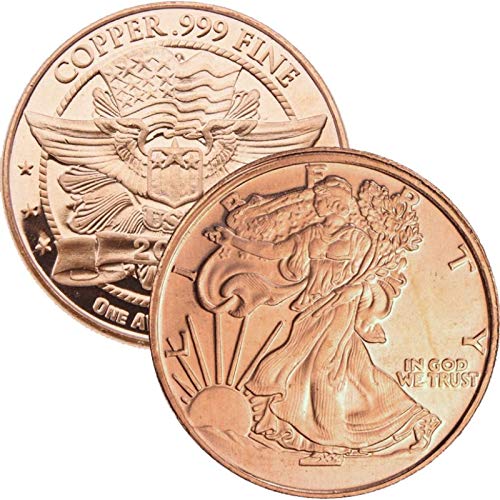 Amazon.com: 1 oz .999 Pure Copper Round/Challenge Coin (2012