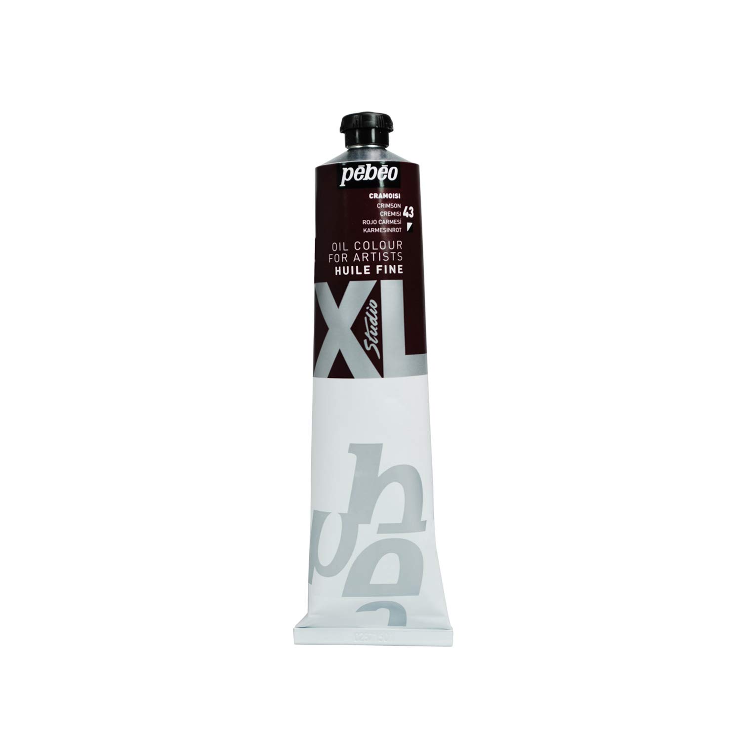 Pébéo - Fine Oil XL 200 ML - Violet Oil Paint - Pebeo Oil Paint - Crimson 200 ml