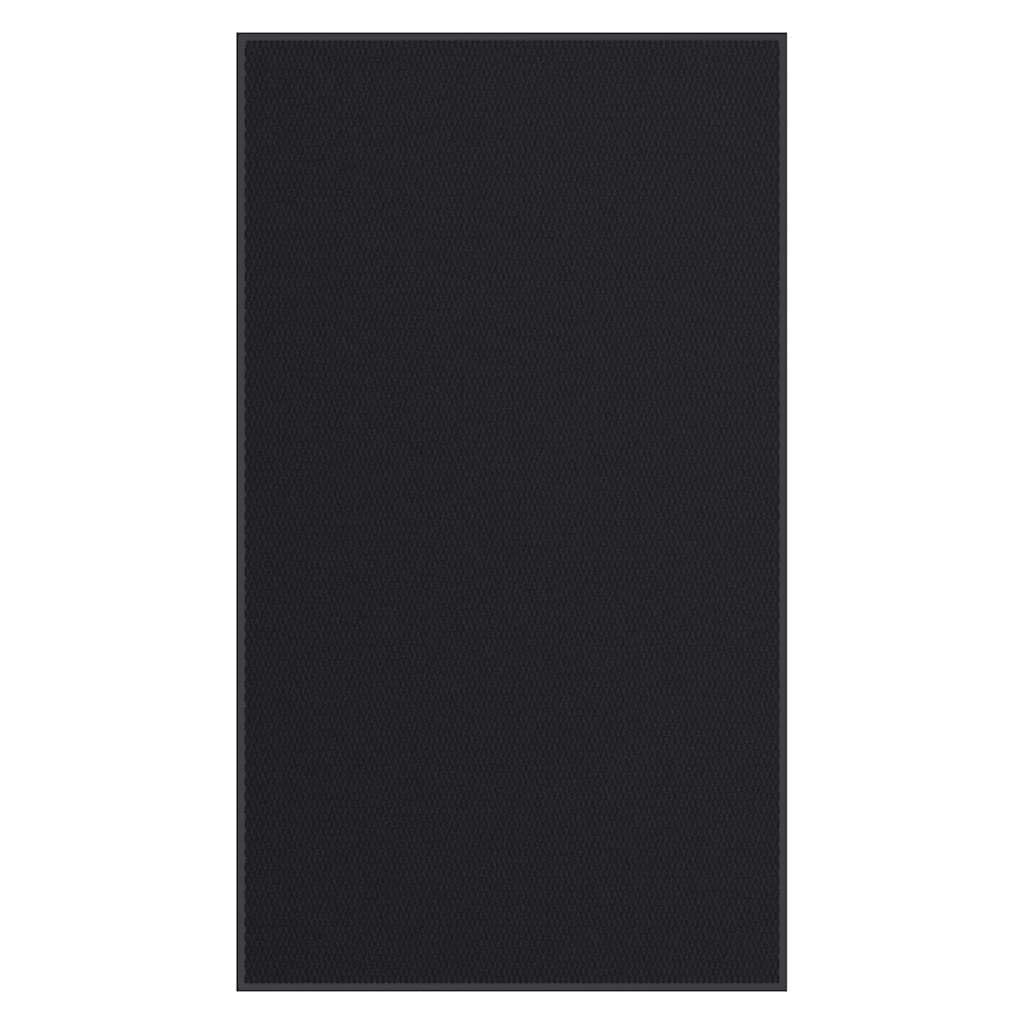 vidaXL Paillasson Noir 115x200 cm