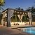 Aoxun Louvered Pergola 12' x 16' Outdoor Aluminum Pergola Adjustable Roof, with Waterproof Curtains and Nets, for Decks, Gardens, Gray