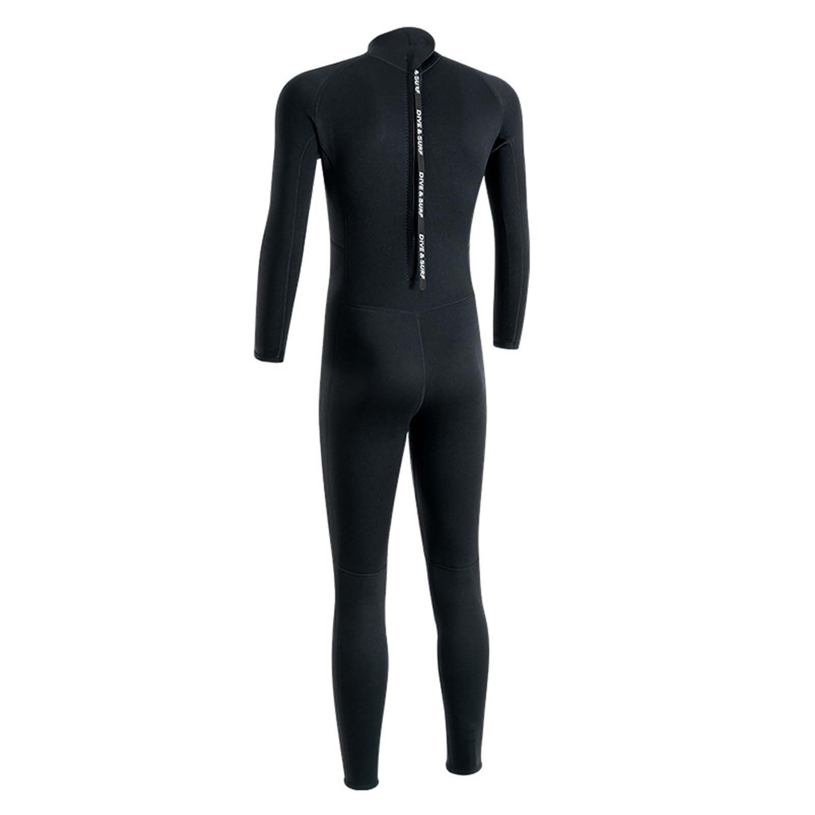 Generisch Traje de neopreno para hombre, 3 mm, para invierno, natación, snorkel, protección solar, traje de surf, para todo el año, buceo, deportes acuáticos