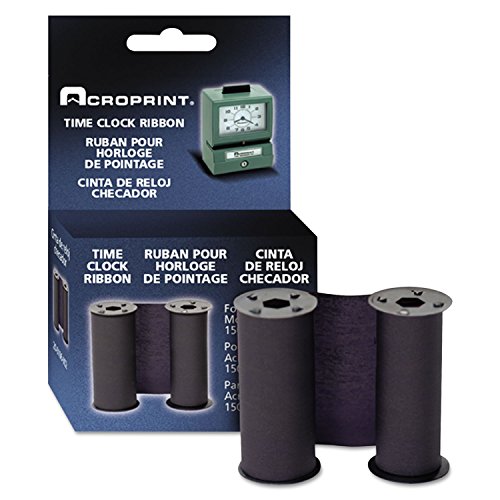 Acroprint 200106002 200106002 Print Time Recorder Ribbon, Blue