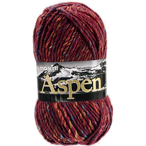 Mary Maxim Y136-001 Aspen Yarn-Fireside