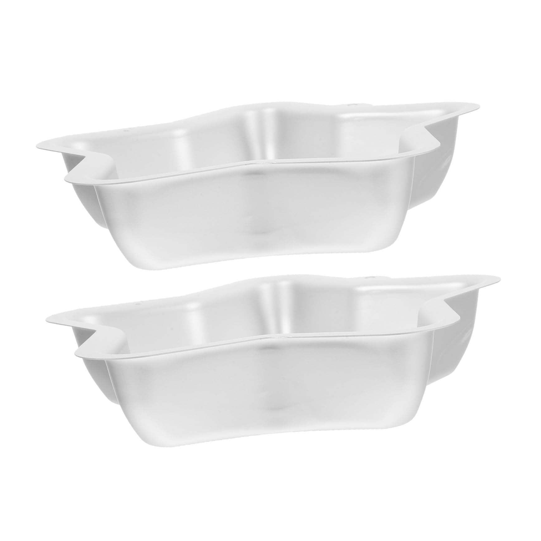 Uonlytech 2 Pezzi Stampo per Torta Stella in Lega di Alluminio Antiaderente e Riscaldamento Uniforme Forma Cinque Punte per Dolci Cheesecake Pane e Prodotti da Forno per Casa e Festa