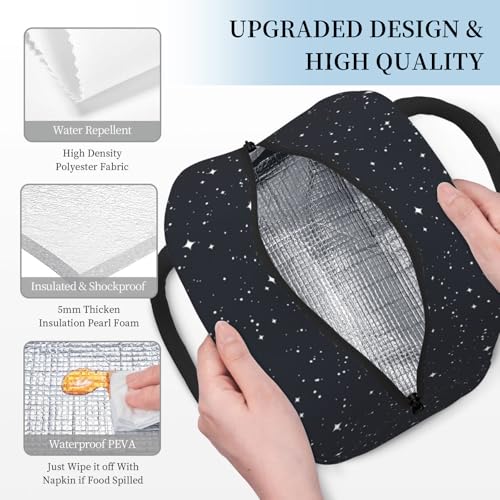 Nurse Lunch Bags for Women Nurse Lunch Box Nursing Medical Theme Insulated Lunchbox Nurses Day Gifts Reusable Cooler Tote Bag for Men & Women Office Travel Picnic Camping - Image 5