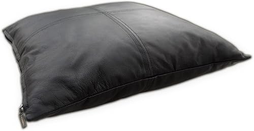 Miniatura 3 de Funda de almohada de piel de cordero auténtica, funda de almohada de cuero de lujo, moderna, bohemia, decoración del hogar de granja, dormitorio,