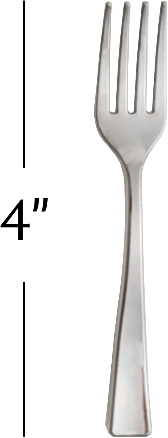 Premium Plastic Mini Appetizer & Dessert Entertaining Set – for Entertaining, Weddings, Parties & Events – 66 Piece Sets – 2 Pack