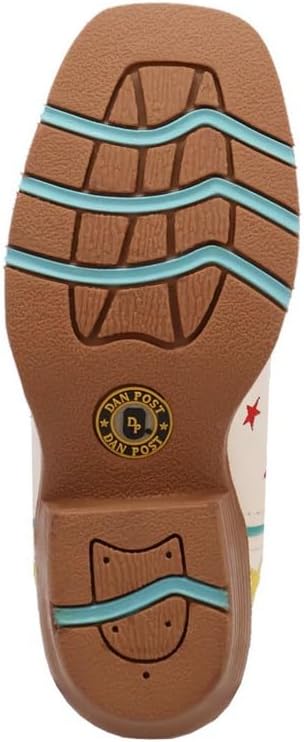 Dan Post Girls' Little Starlett Western Boot Square Toe - Dpc4005