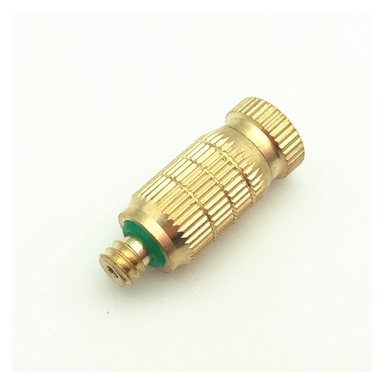 System nawadniania zraszaczy ogrodowych 50 SZTUK 20~80BAR Dysza mgły miedziana do systemu chłodzenia mgły wysokiego ciśnienia (Color : Orifice 0.6mm)
