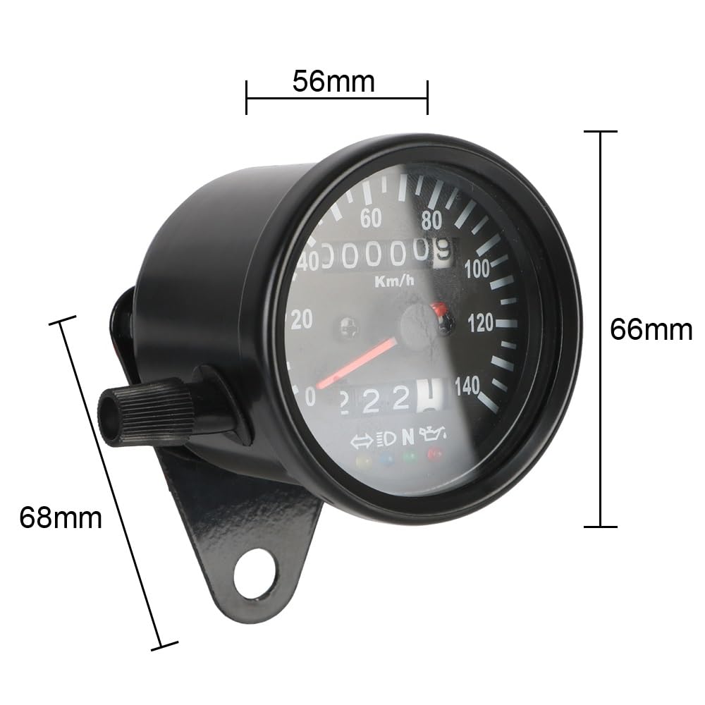 Indicador Retroiluminación Luz Señal Universal Para Cafe Racer