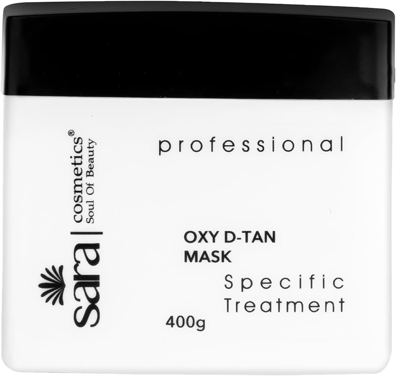 SARA SOUL OF BEAUTY Professional Oxy Pack D-TAN® Cleanser Specific Treatment (400 g) | Detan for Men and Women