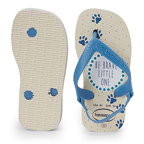 Chinelo Pets, Havaianas, Bebê Unissex, Bege Palha, 21