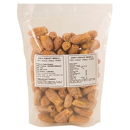 Sainik's Dry Fruit Mall Yellow Dry Dates | Sukha Khajoor | Pila Chhuara | Gula Chuara -1000 grams 1