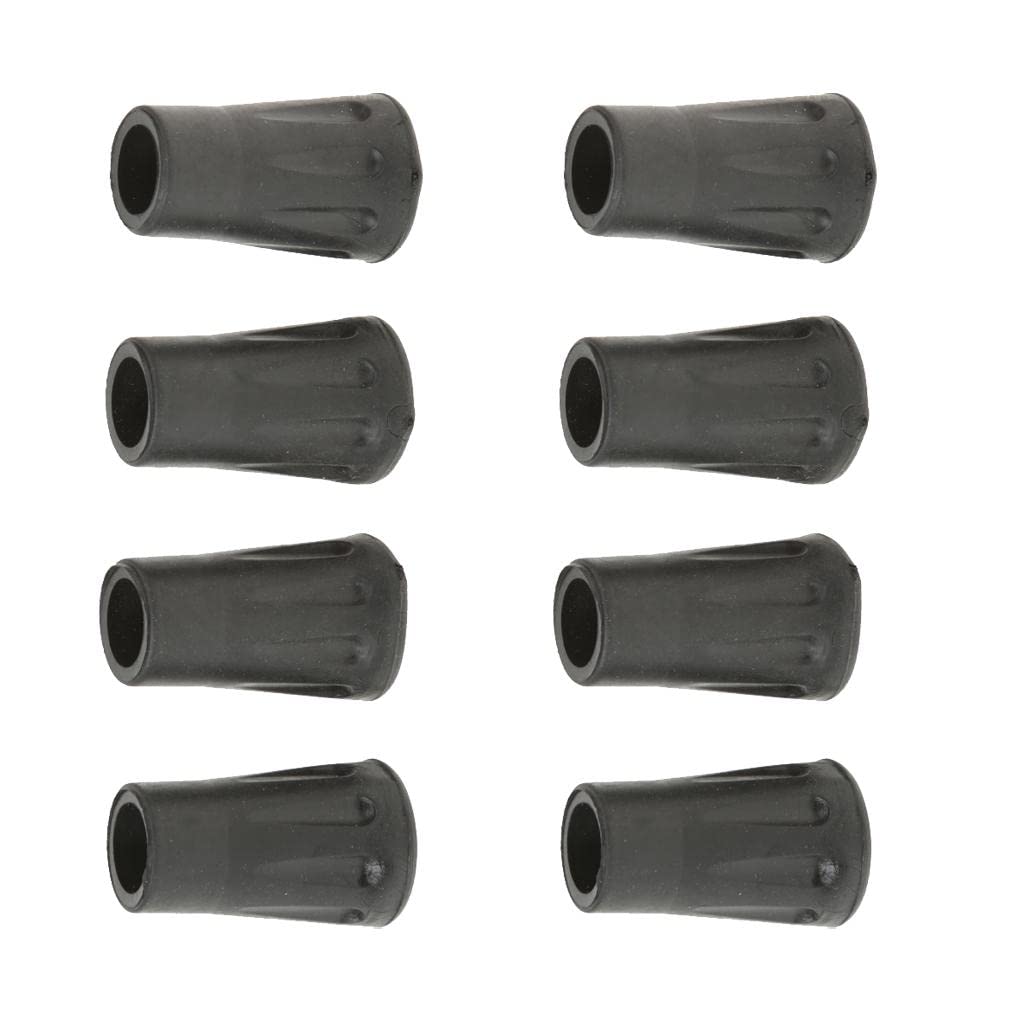 8Pcs Replacement Rubber Ends Tips Walking Trekking Stick Pole Protector 4Cm | Walking & Trekking Sticks | Hiking Gear | & Hiking | Outdoor Sports-image-33