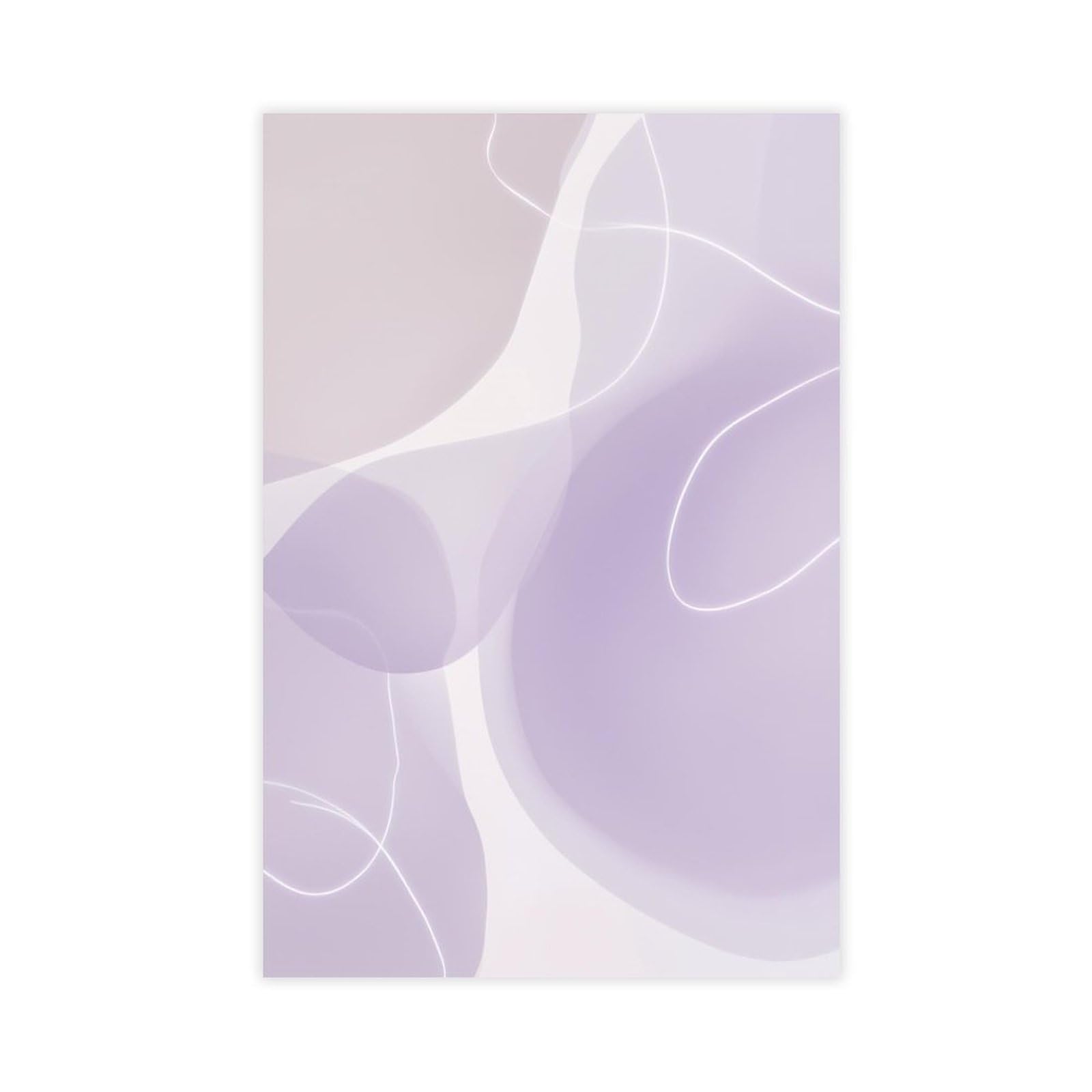 Zguols Beige Abstract And Minimalist Poster 23 Canvas Poster Bedroom Decor Sports Landscape Office Room Decor Gift Unframed Print 20" L X 30" W