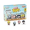 Funko Pop! Bitty: Naruto Shippuden - Kakashi, Sakura, Sasuke, and Chase Mini Figure - 0.9 Inch (2.2 Cm) - Anime Collectable - Gift Idea - Stackable Display Shelf Included