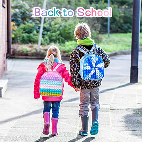 Goheyi Valentines Day Gift Kids School Backpack,Back To School Supplies Classic Girls Backpack Elementary Pop School Bookbag,Mini Girls Pop Backpack Rewards Fidgets Purse Birthday Gifts 10-12 #TOP1