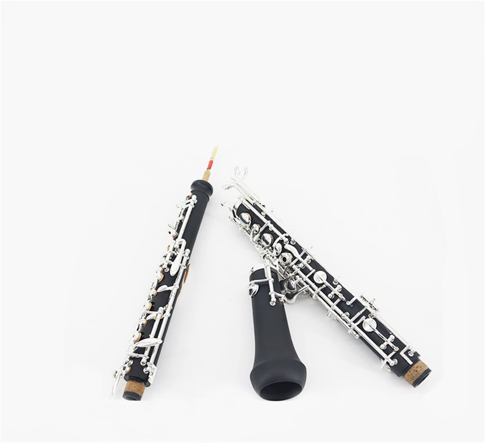 Strumento Oboe L'oboe con Pulsante Placcato Argento Semiautomatico in Bachelite A Chiave C È Adatto per Il Livello di Prestazioni Dell'esame Professionale per Adulti Principiante di Oboe